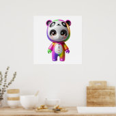 Cute Doll Character Wall Art Poster for Aesthetic  ポスター (キッチン)