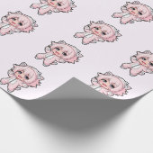 Cute Doll “In the Making” Design – Future Dream Gi ラッピングペーパー (角)