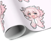 Cute Doll “In the Making” Design – Future Dream Gi ラッピングペーパー (ロールコーナー)