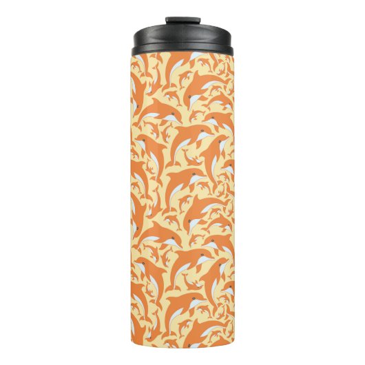 Cute Dolphins タンブラー (正面)