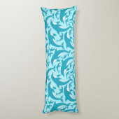 Cute Dolphins ボディピロー (裏面 (縦))