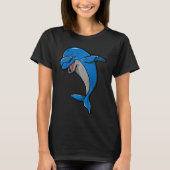 Cute Dolphins Whales Dabbing Dolphin Whale Boys Gi Tシャツ (正面)