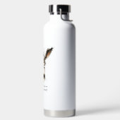 Cute Donkey saying Hi there, how're you doing.  ウォーターボトル (左面)