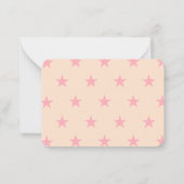 Cute Donut Classroom Valentine Card ノートカード (裏面)