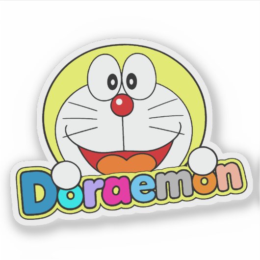 Cute Doraemon Fanart シール (正面)