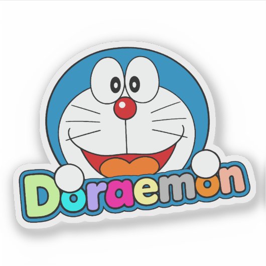 Cute Doraemon Fanart シール (正面)