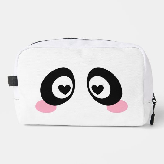 Cute Double-Sided Emoji Toiletry Bag ドップキット (正面)