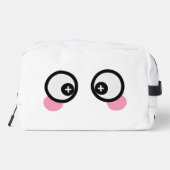 Cute Double-Sided Emoji Toiletry Bag ドップキット (裏面)