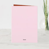 Cute doughnut lovers bakery customizable カード (裏面)