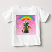 Cute Dragon ベビーTシャツ (正面)