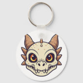 Cute Dragon Skull キーホルダー (正面)