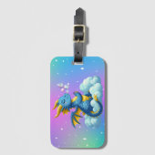 Cute Dragon/Whimsical  ラゲッジタグ (正面縦)