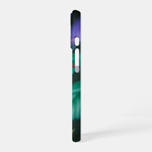 Cute Dragonflies on a Mushroom -  iPhone 16ケース (左側面)