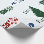 Cute Drawing Christmas  ラッピングペーパー (角)