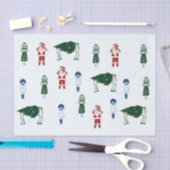 Cute Drawing Christmas  薄葉紙 (クラフト)