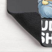 Cute Duck Couple Snuggle Cuddle  マウスパッド (コーナー)