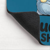 Cute Duck Couple This Is Our Cuddle  マウスパッド (コーナー)