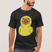 Cute Duck Ducklings Rubber Duck Tシャツ (正面)