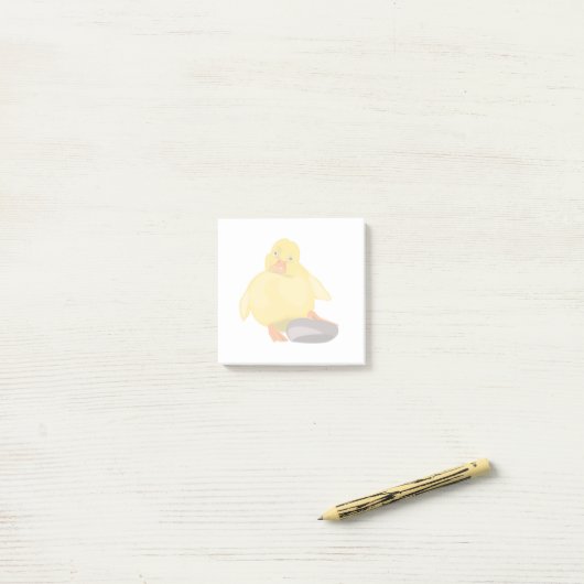 Cute Duck Funny Post-it® Notes ポストイット (デスク上)