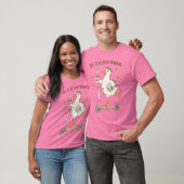 Cute Duck Professional on Scooter Daily Planner Tシャツ (ユニセックス)