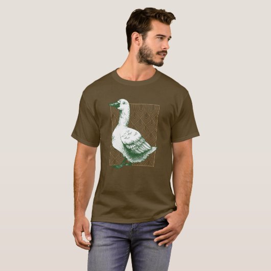 Cute Duck Tシャツ (正面フル)