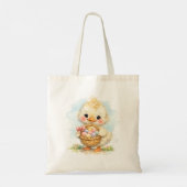Cute Duckling Easter Egg Party トートバッグ (裏面)