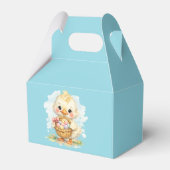 Cute Duckling Easter Egg Party Favor フェイバーボックス (裏面サイド)