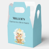 Cute Duckling Easter Egg Party Favor フェイバーボックス (オープン)