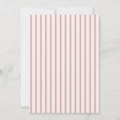 Cute Duckling First Birthday Invitation 招待状 (裏面)