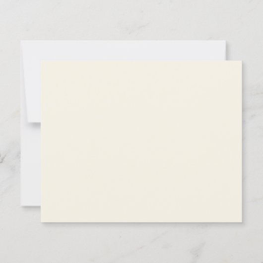 Cute Duckling with Ribbon Baby Shower Advice Card (裏面)