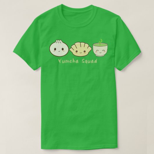 Cute Dumplings Yumcha Squad Tシャツ (デザイン正面)