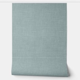 Cute Dusty Teal Blue Linen Look Texture 壁紙