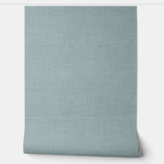 Cute Dusty Teal Blue Linen Look Texture 壁紙