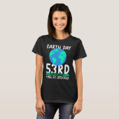 cute earth day 53rd anniversary earth day  2 tシャツ (正面フル)