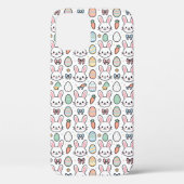 Cute  Easter Bunny & Eggs Kawaii Pattern iPhones Case-Mate iPhoneケース (裏面)