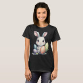 Cute Easter Bunny Pun Easter Eggs Tシャツ (正面フル)