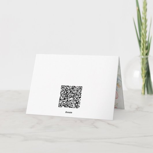 Cute Easter Bunny with Eggs Children's Holiday シーズンカード (裏面)