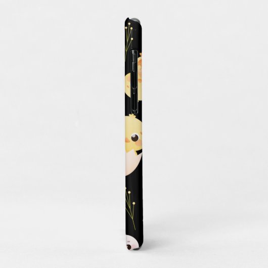 Cute Easter Chicks & Bunnies Seamless Pattern  Case-Mate iPhoneケース (裏面/左)