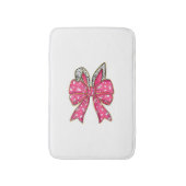 Cute Easter Day Coquette Bow Bunny Rabbit Womens G バスマット (正面縦)