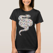 Cute Easter Egg Ball Python  Easter Day 2023 Tシャツ (正面)