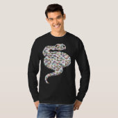 Cute Easter Egg Ball Python  Easter Day 2023 Tシャツ (正面フル)
