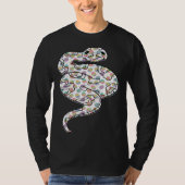 Cute Easter Egg Ball Python Easter Day 2023 Tシャツ (正面)