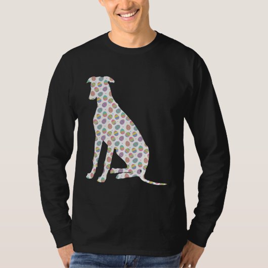 Cute Easter Egg Greyhound  Easter Day 2023 Tシャツ (正面)