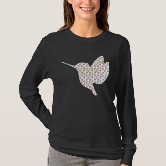 Cute Easter Egg Hummingbird  Easter Day 2023 Tシャツ (正面)