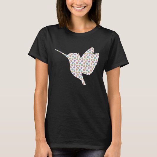 Cute Easter Egg Hummingbird  Easter Day 2023 Tシャツ (正面)
