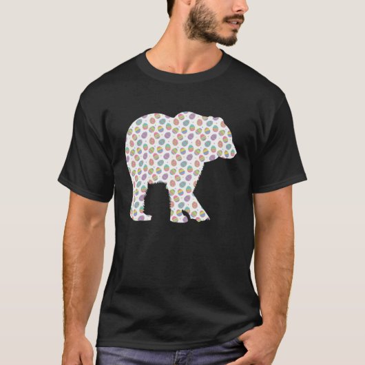 Cute Easter Egg Polar Bear  Easter Day 2023 Tシャツ (正面)