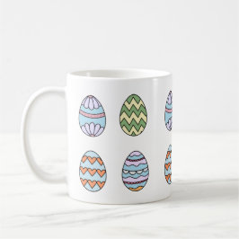 Cute Easter Eggs Mug style 2 コーヒーマグカップ