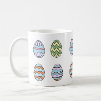 Cute Easter Eggs Mug style 2 コーヒーマグカップ