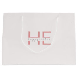 Cute Easter Gift Bag ラージペーパーバッグ