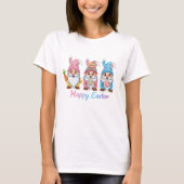 Cute Easter Gnomes Happy Easter Tシャツ (正面)
